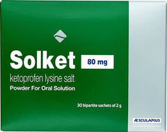 Solket 80mg Sachets, 30 Count