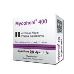 ميكوهيل 400 مجم تحاميل نسائية