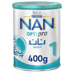 نستله نان أوبتيبرو تركيبة المتابعة، المرحلة 1، 0-6 أشهر، 400 جرام