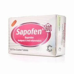 Sapofen 600Mg Tablets, 30 Pieces