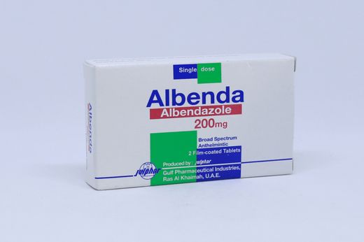 Albenda Tablets 200mg, 2 Pieces