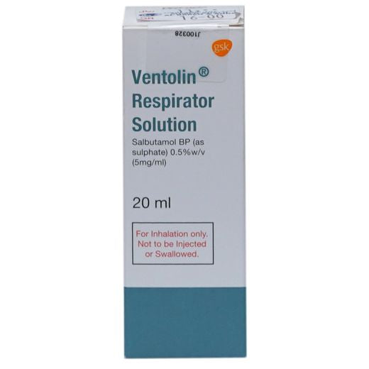 Ventolin Respirator Solution 20 ml