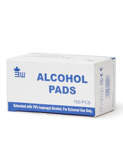 Alcohol Swabs Box, 100 Pieces