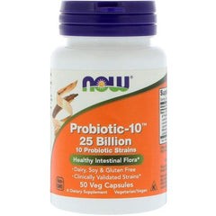 Now Probiotic 10 25 Billion Capsules 50 Pieces