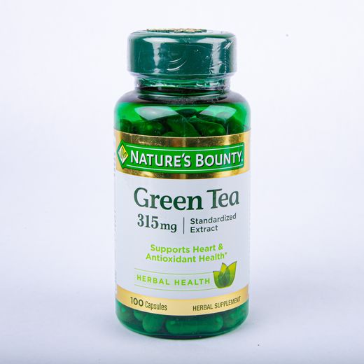 Nature's Bounty Green Tea 315mg Capsules 100's