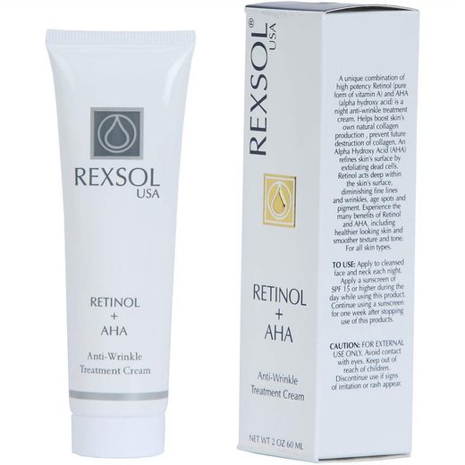 Rexsol Retinol+Aha Anti Wrinkle Treatment Cream 60 ML