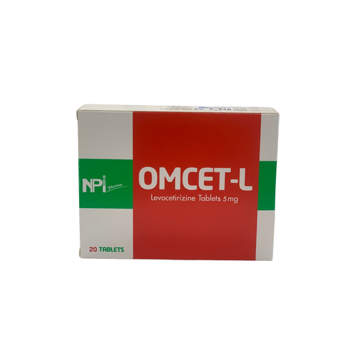 Omcet-L Tablets, 20 Tablets