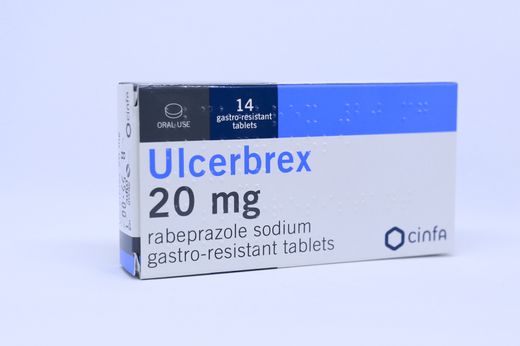 Ulcerbrex 20Mg 14 Gastro Resistant Tablets