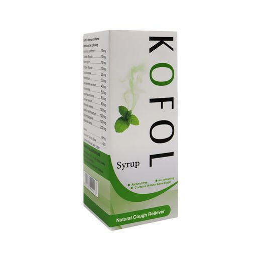 Kofol Herbal Cough Syrup - alcohol free, coloring free 100 ml