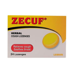 Zecuf Lemon Lozenges 24 Lozenges