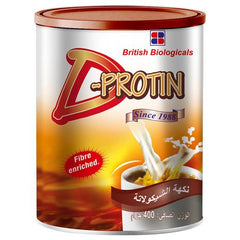 D-Protin Protein Powder Chocolate Flavor 400 gr