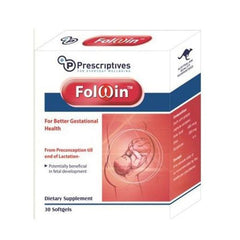 Prescriptives Folwin Pregnancy Support Supplement 30 Softgels