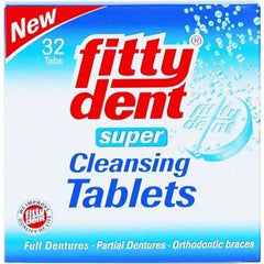 Fittydent Super Cleansing Tablets 32 Pieces