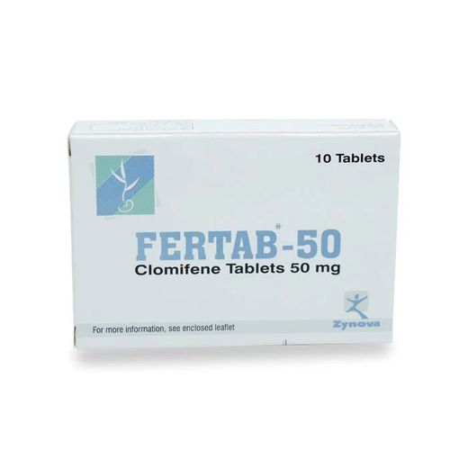 Fertab-50 Clomifene Tablets 50 Mg