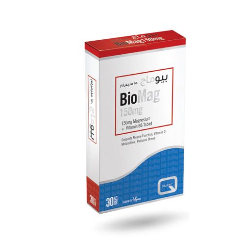 Biomag 150Mg Tablets, 30 Tablets