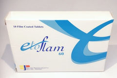 Etoflam 60Mg Tablets, 28 Pieces