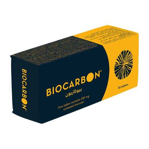 Biocarbon Tablets, 50 Count