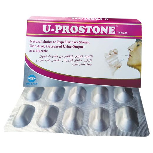 UniLab U-Prostone Tablets, 10 Count