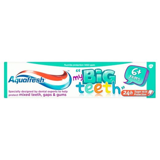 Aquafresh Big Teeth Toothpaste, 50ml