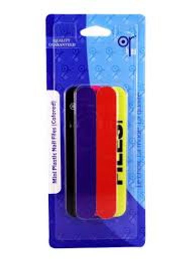 Or Bleu Mini Plastic Nail File Col 438