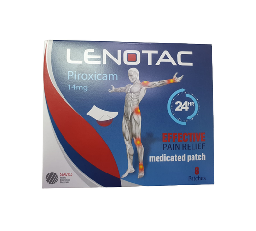 Lenotac 14mg Patch, 8 Pieces