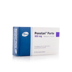 Ponstan Forte 500Mg Tab, 20 Pieces