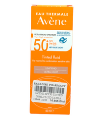 Avene Ultra Light Tinted Fluid Spf50, 50ml