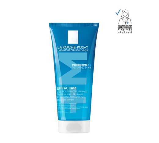 La Roche-Posay Effaclar Acne Foaming Cleansing Gel for Oily and Acne Prone Skin, 200ml