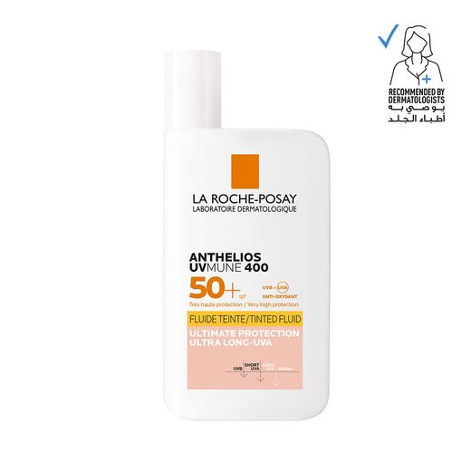 La Roche-Posay Anthelios UVMune 400 Invisible Tinted Sunscreen SPF50+, 50ml