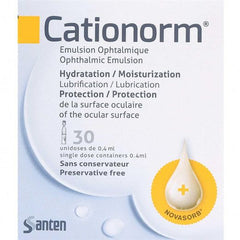 Cationorm Eye Drops 0.4 ML X 30 Pieces