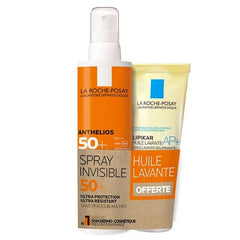 La Roche-Posay Anthelios Body Spray spf50, 250ml + Lipikar Washing Oil, 100ml