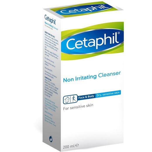 Cetaphil Non Irritating Cleanser, 200ml