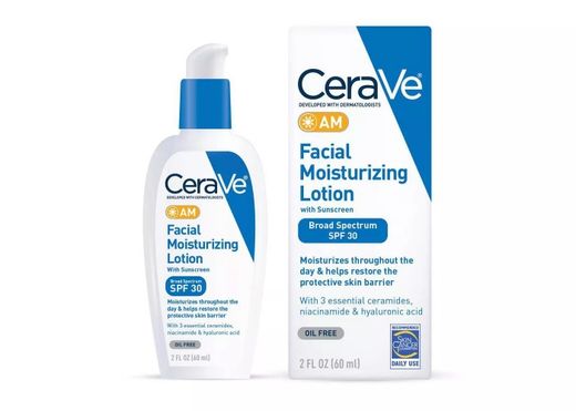 CeraVe Am Facial Moisturizing Lotion Spf30, 60ml