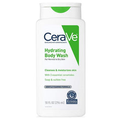 CeraVe Hydrating Body Wash, 296ml