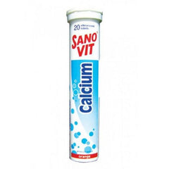 Sano Vit Calcium Orange Flavour, 20 Counts