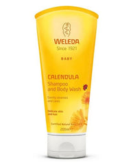 Weleda Calendula Baby Shampoo & Body Wash 200 ml