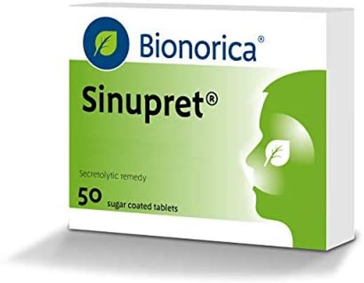 Bionorica Sinupret Secretolytic Remedy 50 tablets