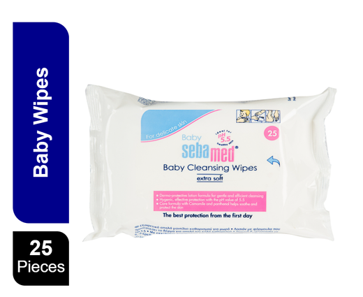 Sebamed Baby Cleansing Wipes 25s