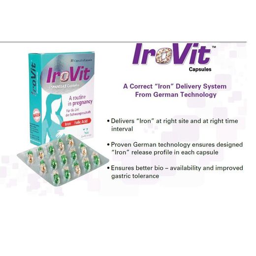 Irovit Capsules 30 Pieces