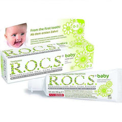 Rocs Baby 0 3 Mineral Protection Mild Care With Camomile Toothpaste 45 Gm