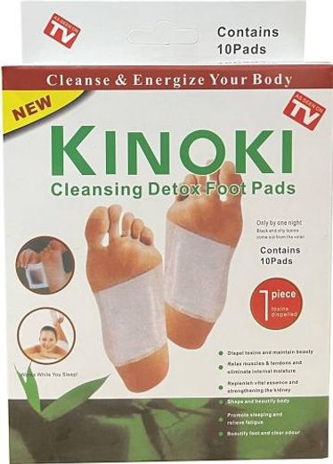 Kiyome Kinoki Cleansing Detox Foot Pads, 10 Pads