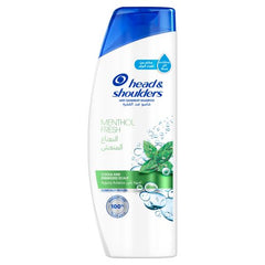 Head & Shoulders Menthol Refresh Anti-Dandruff Shampoo for Itchy Scalp, 400ml