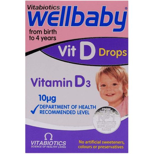 Vitabiotics Wellbaby Vitamin D Drops 30 ML