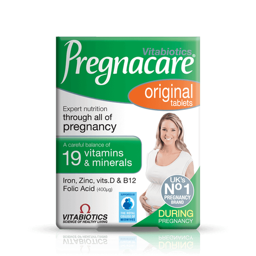 Vitabiotics Pregnacare During Pregnancy Original Food Supplement Tablets