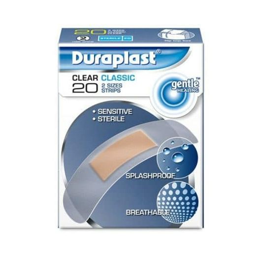 Duraplast 20 Clear Classic 2 Sizes Strips