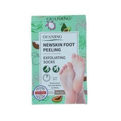 Guanjing New Skin Fiit Peeling Exfolianting Socks One Size