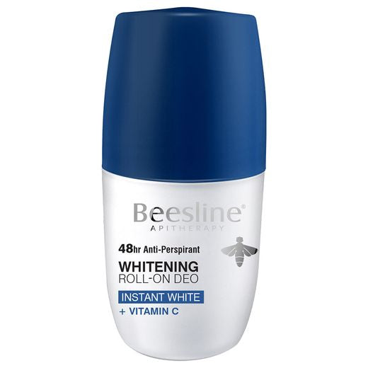 Beesline Instant White + Vitamin C Roll On Deodorant, 2x50ml