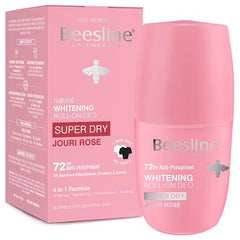 Beesline Whitening Jouri Rose Deodorant Roll On, 2x50ml