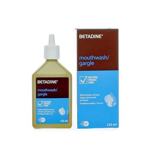 Betadine Mouthwash Gargle 125 ml