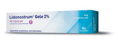 Lidonostrum Gele 2% 20mg/g Gel, 30g